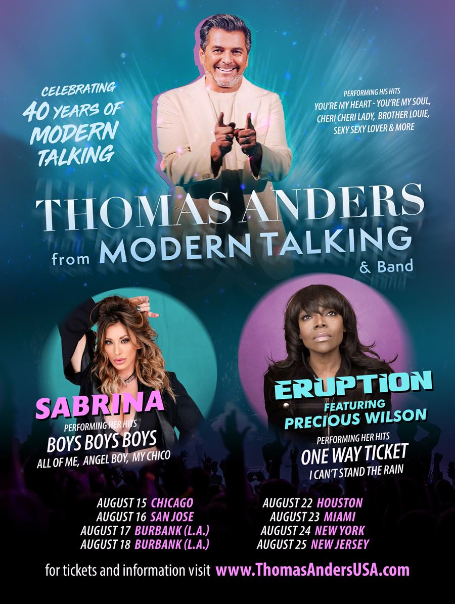 Thomas Anders at Polk Theatre