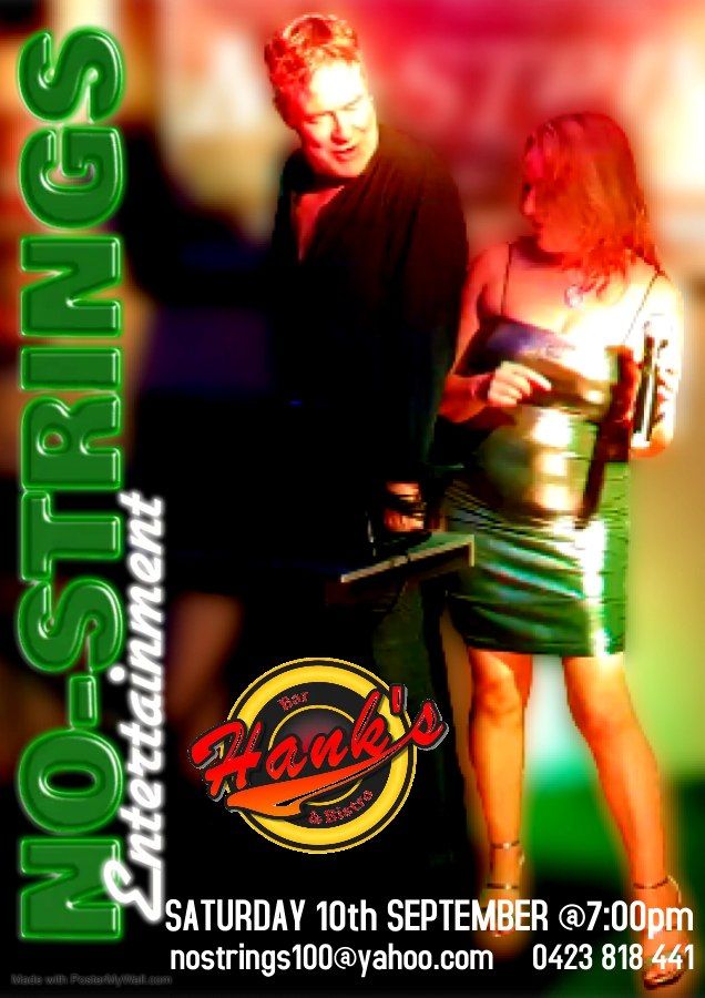 Hank's Bar & Bistro, Cooloongup @7:00pm