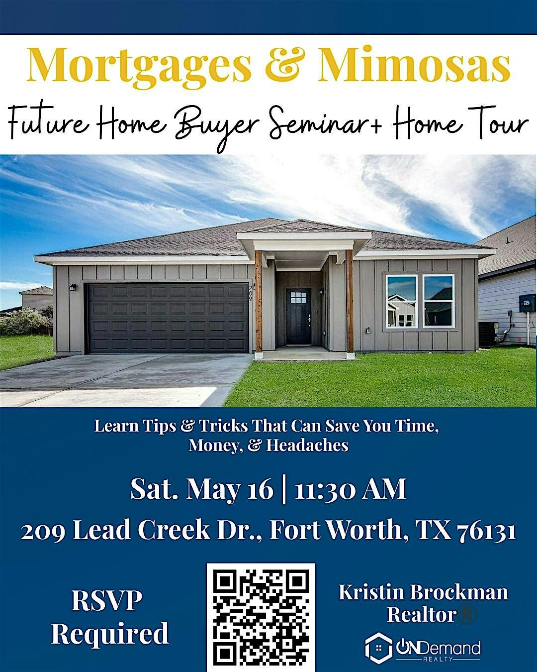 Learn How to Buy a Home w\/ 1% Down + Tour New Construction Homes