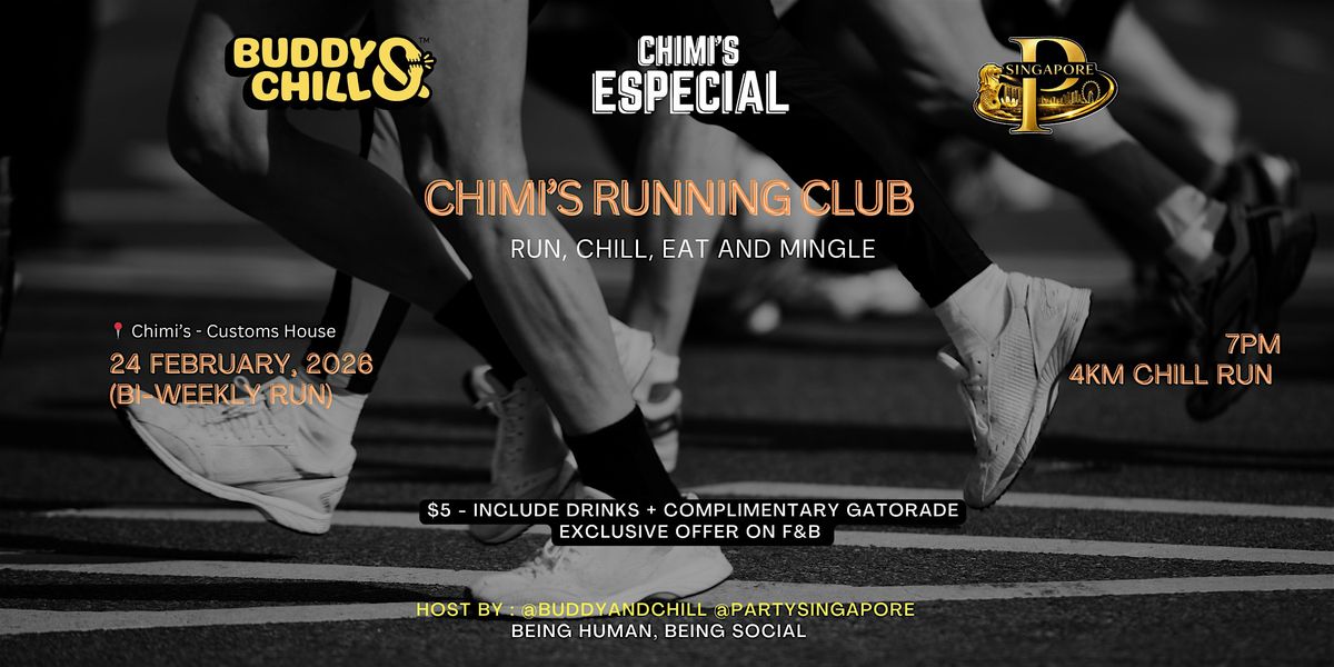 4km Chill & Scenic Social Run around Singapore River at Chimi's ...