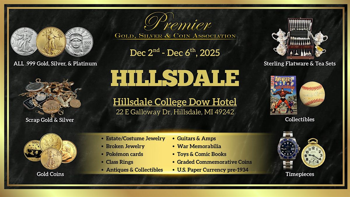 Hillsdale, MI FREE 5- Day Event