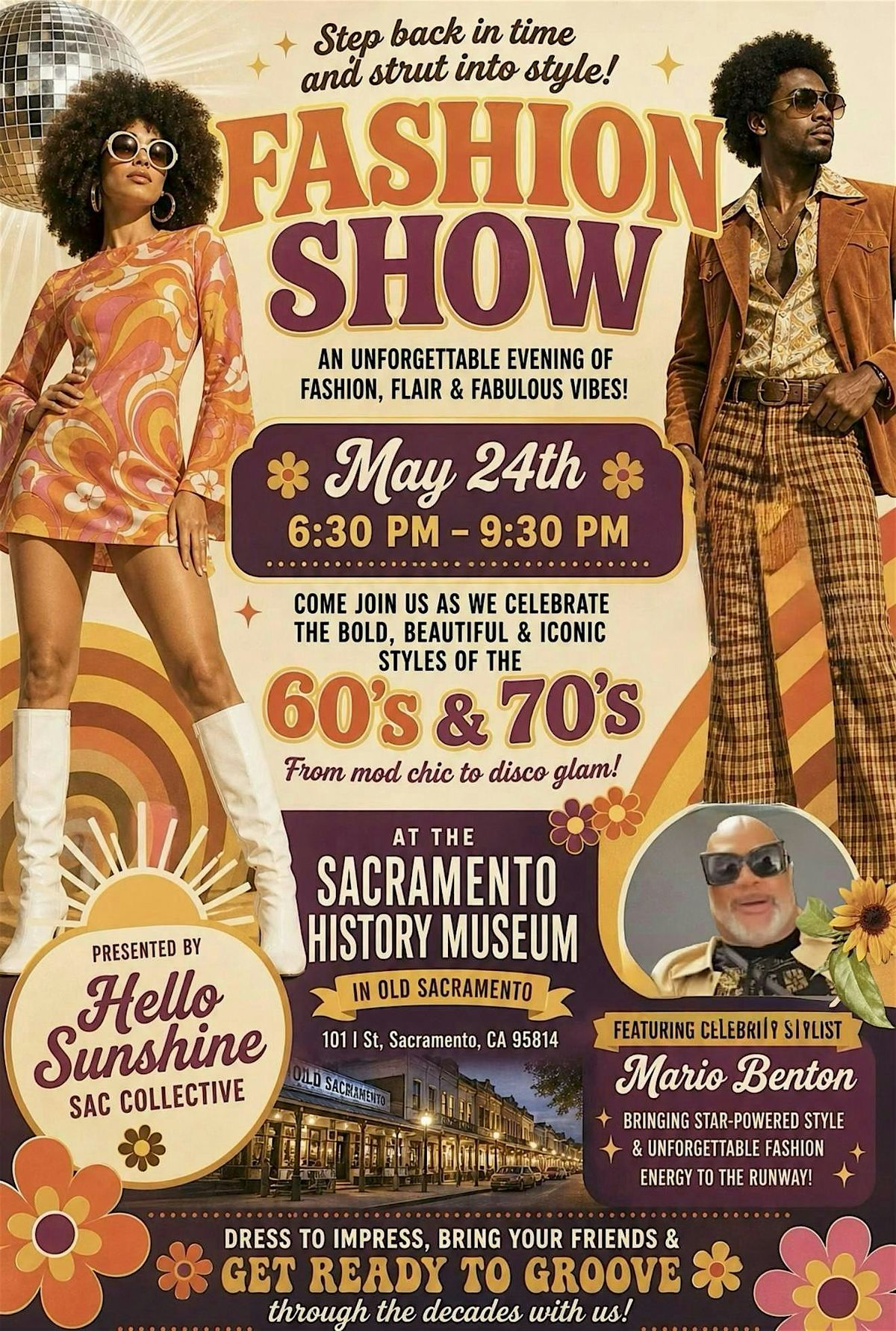 60s & 70s Vintage Fashion Show