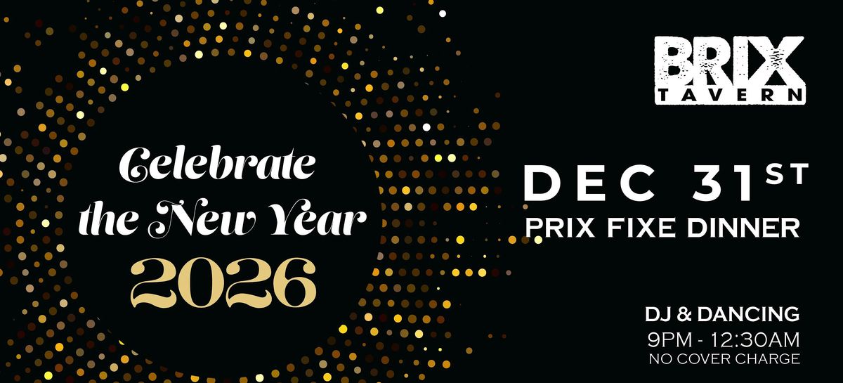 Ring in 2026 at  BRIX Tavern Tualatin