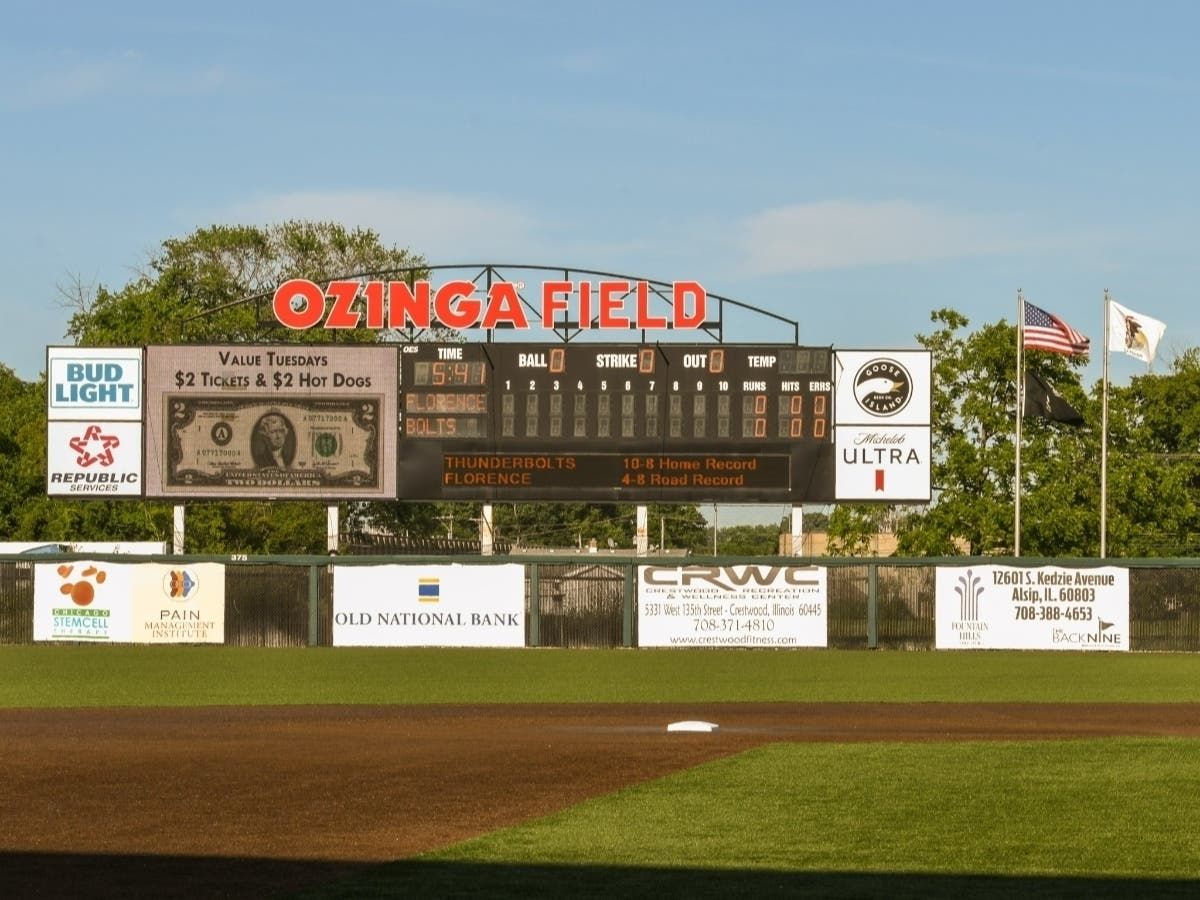 Windy City ThunderBolts at Florence Yalls at Thomas More Stadium