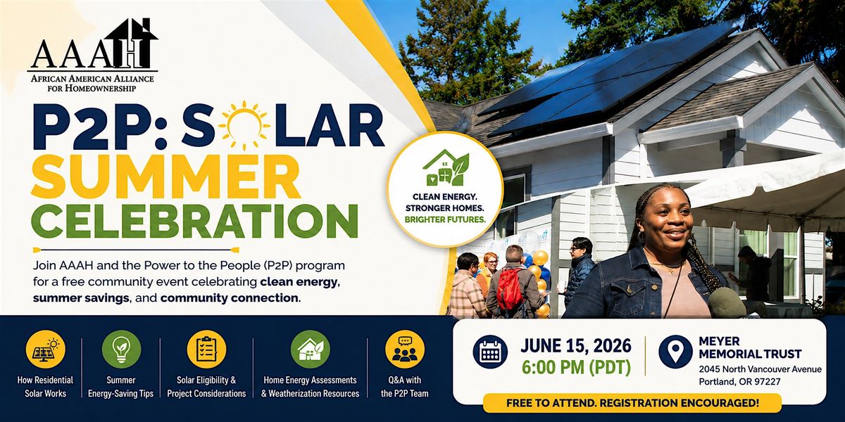 P2P: Solar Summer Celebration
