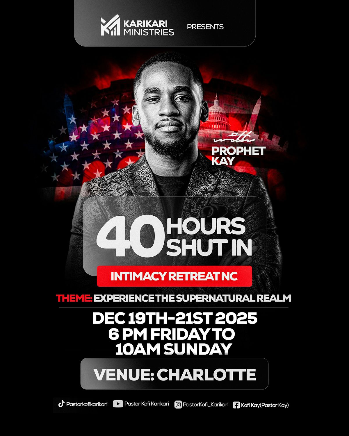 40 Hours Shut-In: Intimacy Retreat NC