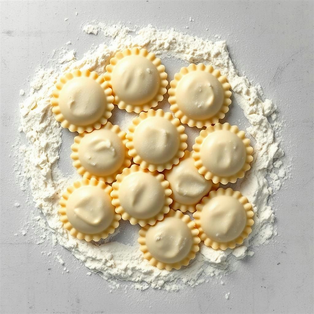 Mushroom and Goat Cheese Raviolis Cooking Class