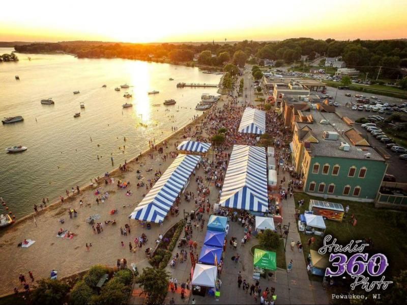 Pewaukee Kiwanis Beach Party 2022 Pewaukee Lake Beach June 24 to