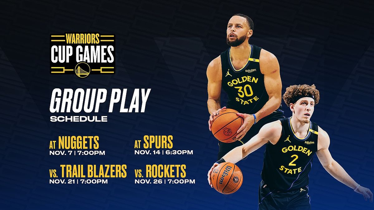 NBA Cup: Portland Trail Blazers at Golden State Warriors