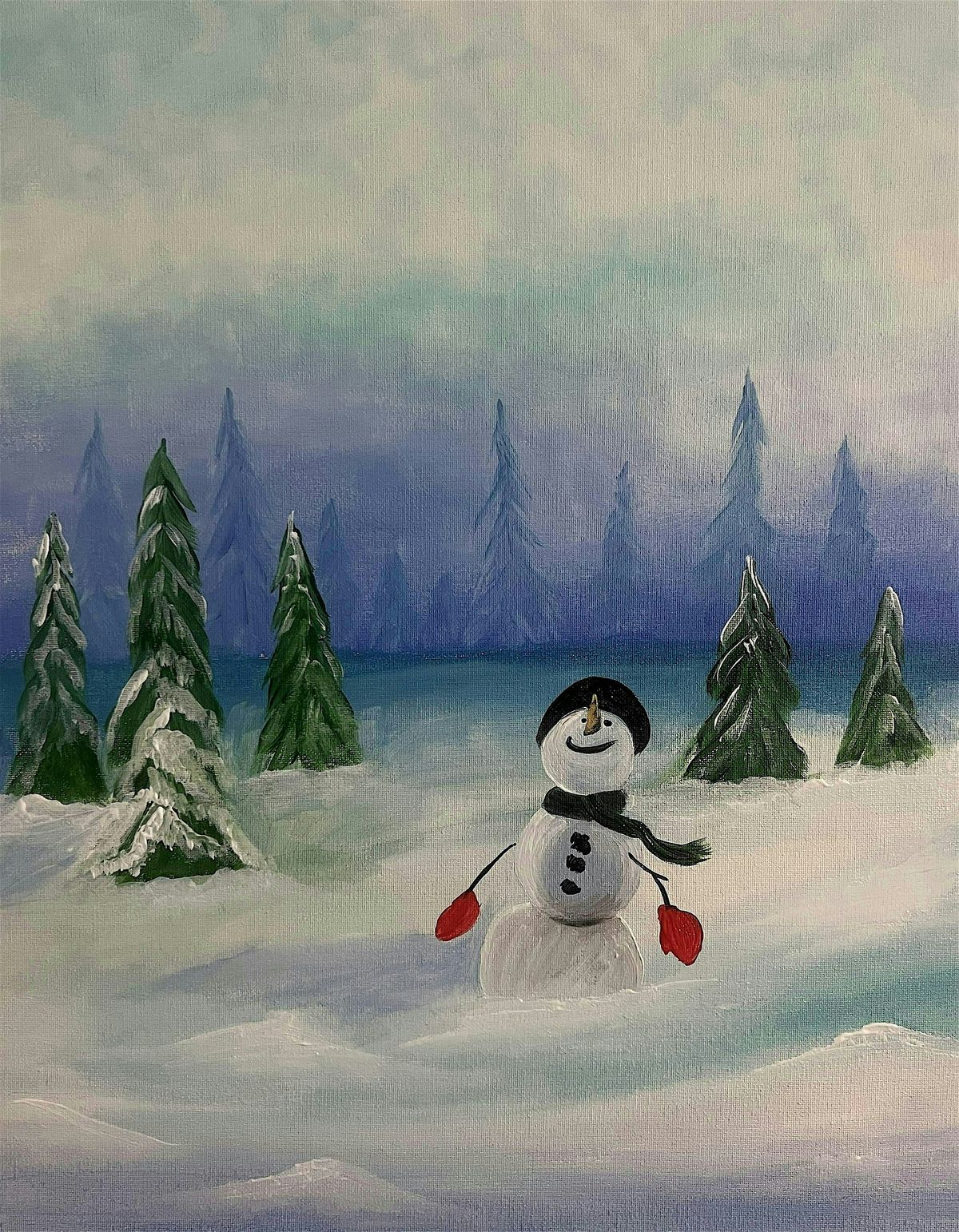 Let It Snow - Paint and Sip
