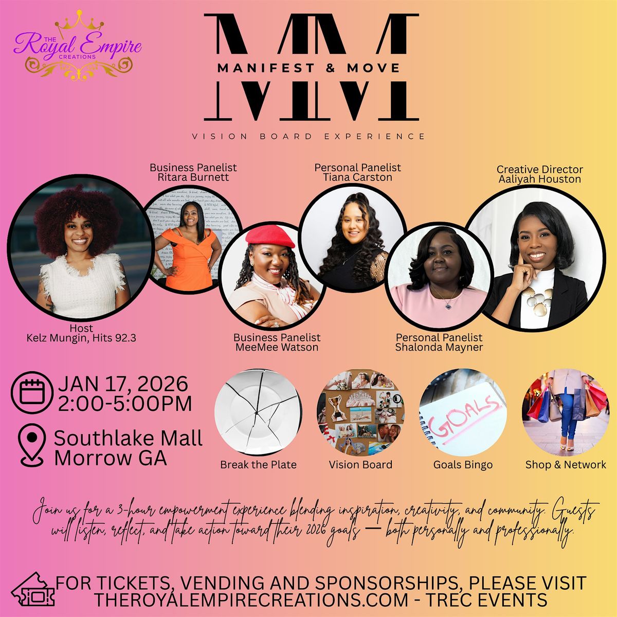 Manifest & Move: Vision Board Experience