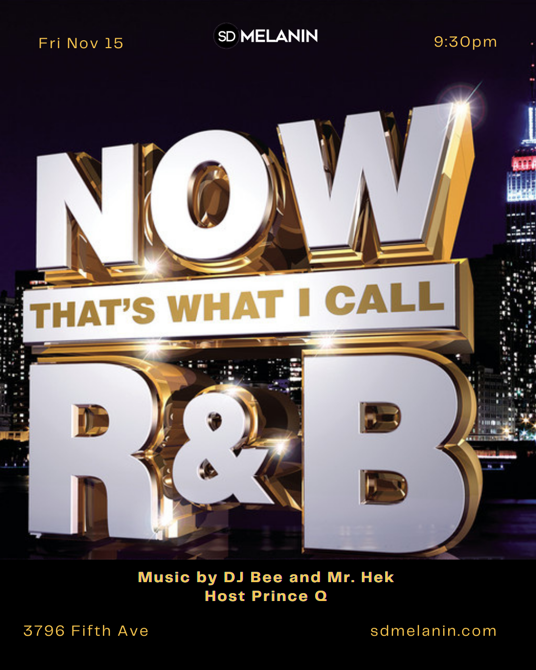 ARE N BEE - All R&B All Night at Majestic Event Center