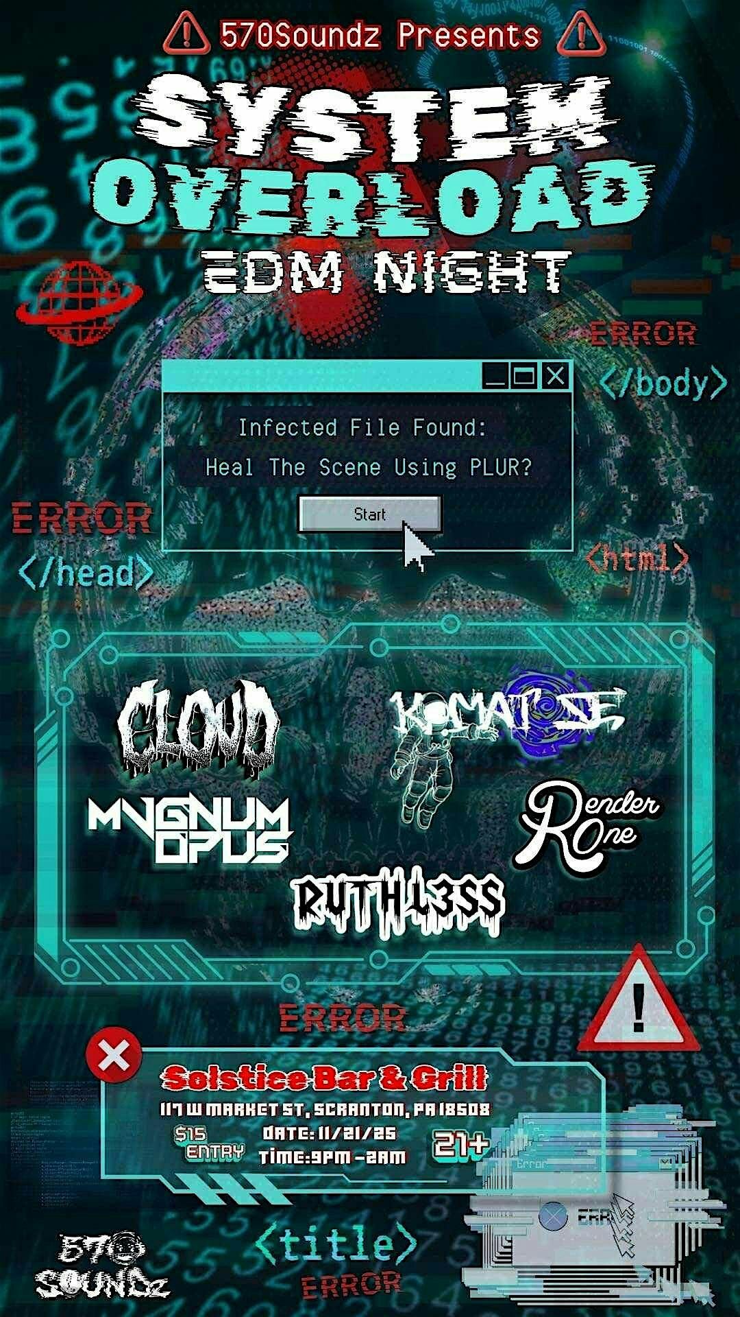 \u26a1 SYSTEM OVERLOAD: EDM NIGHT \u26a1