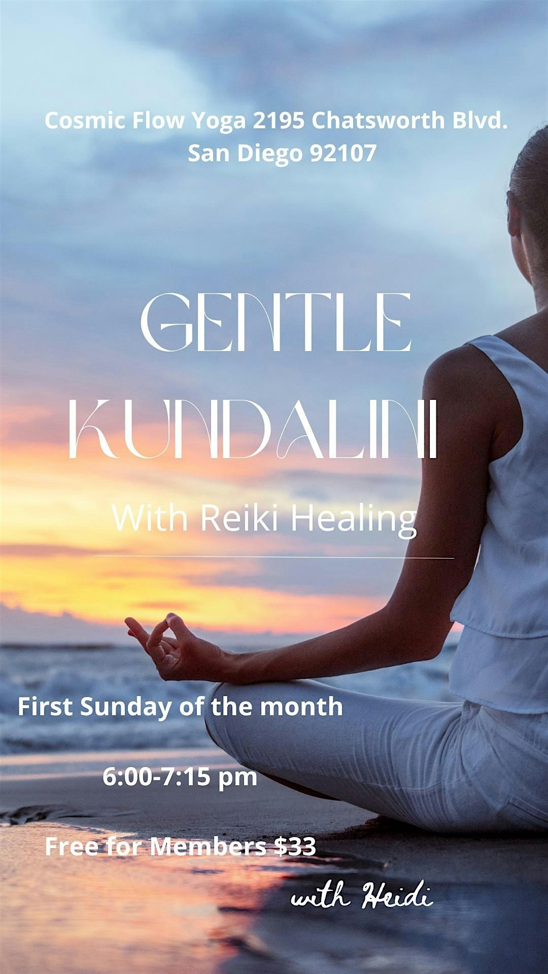 Gentle Kundalini with Reiki