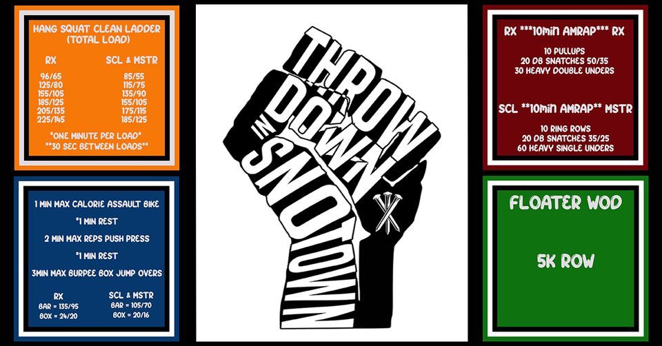 ThrowDown in SnoTown!!