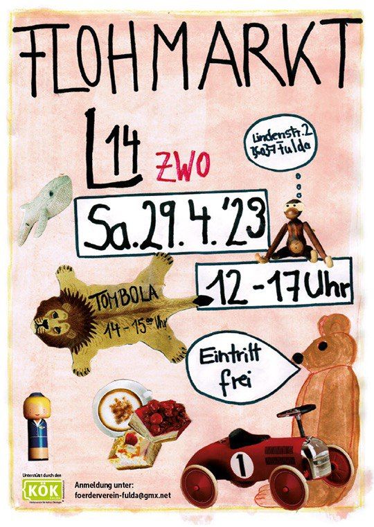 Flohmarkt im L14zwo L14zwo, Fulda, HE April 29, 2023