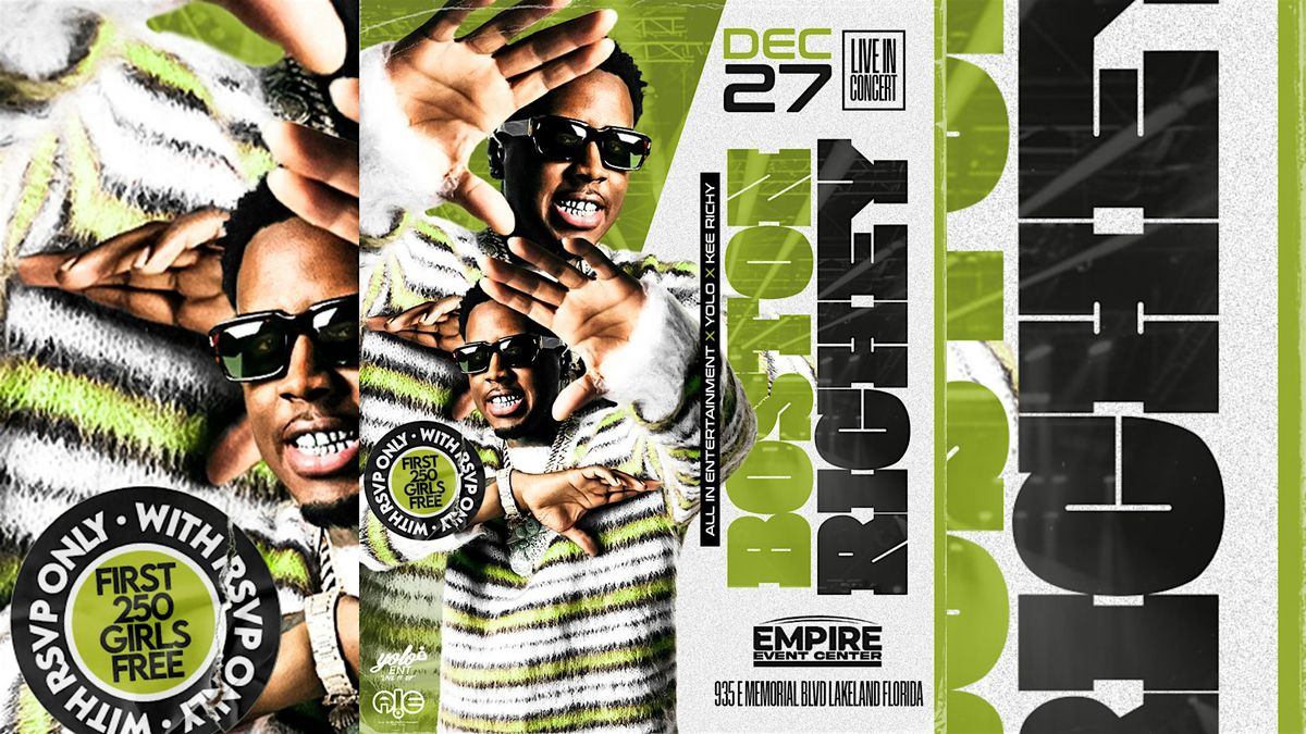 BOSTON RICHEY LIVE IN CONCERT