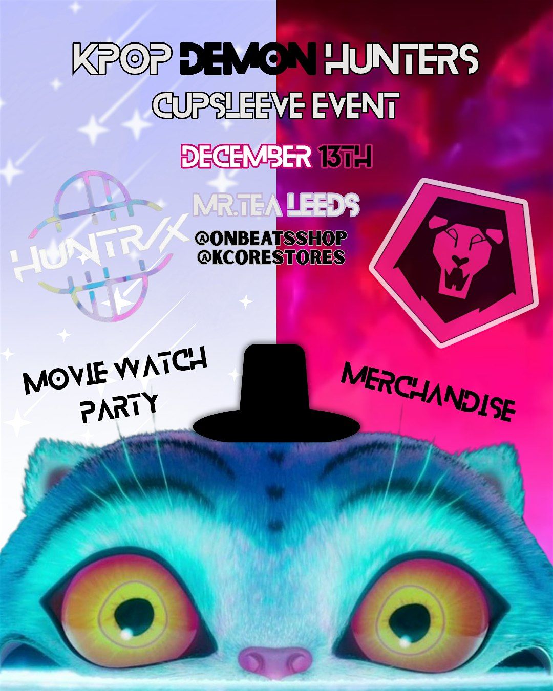KPOP DEMON HUNTER CUPSLEEVE EVENT