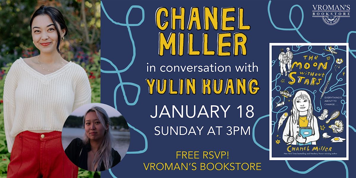 Chanel Miller, with Yulin Kuang, discusses & signs The Moon Without Stars