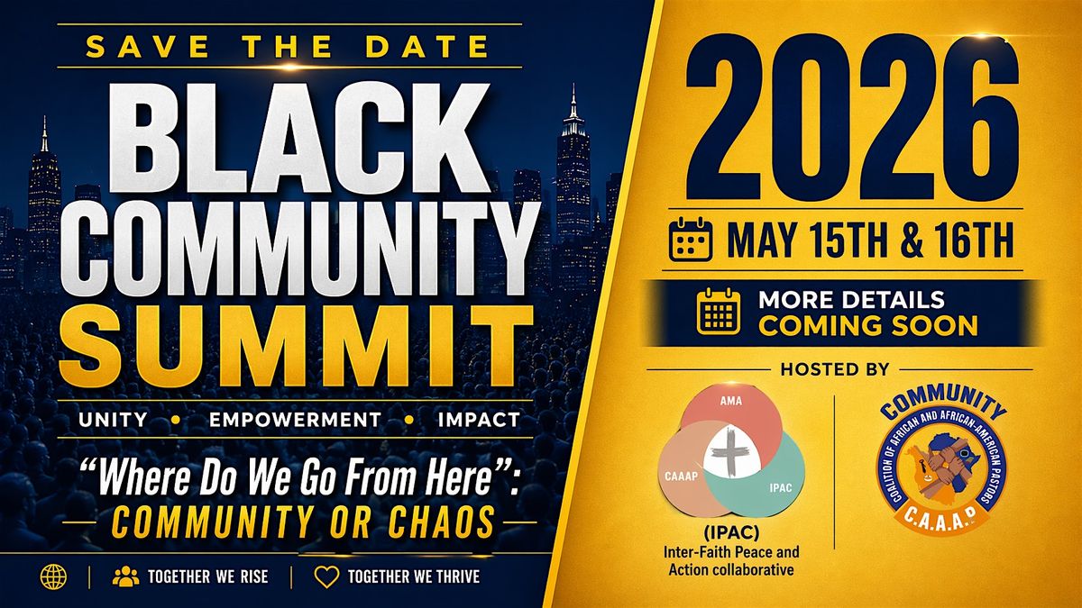 The Black Community Summit 2026