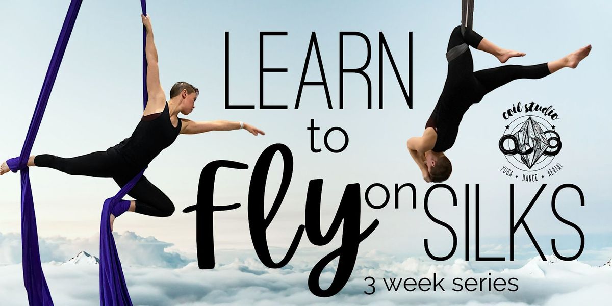 Learn to Fly on Silks Coil Yoga, Dance, & Aerial, Spokane, WA