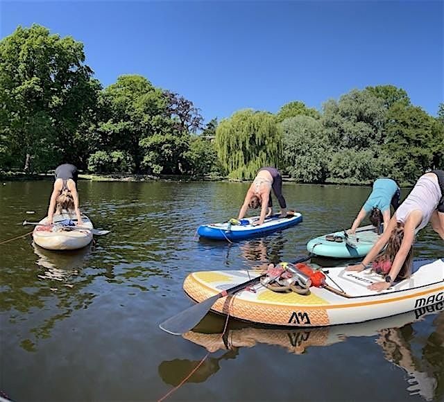 SUP-Yoga in Potsdam -Kurzurlaub auf dem Wasser