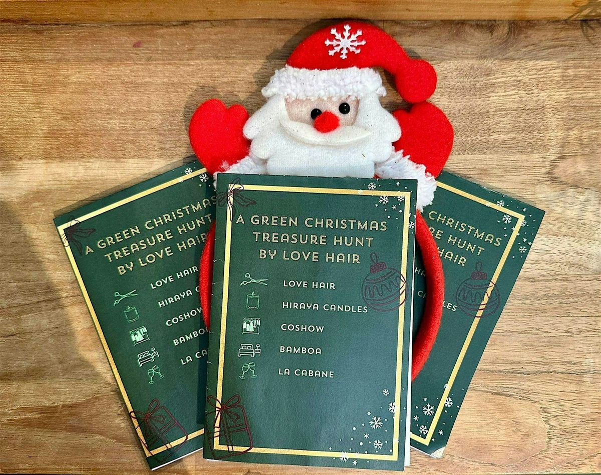 Love Hair Green Christmas Treasure Hunt
