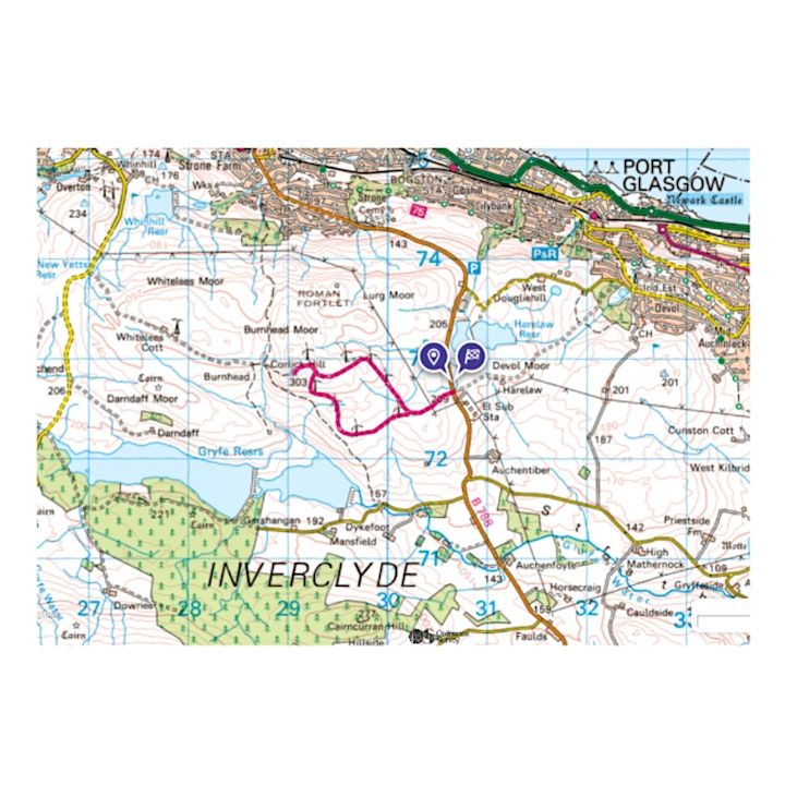 Walk & Talk Outdoor Art Residencies w/ Clyde Muirshiel Regional Park 2 Corlic Hill
