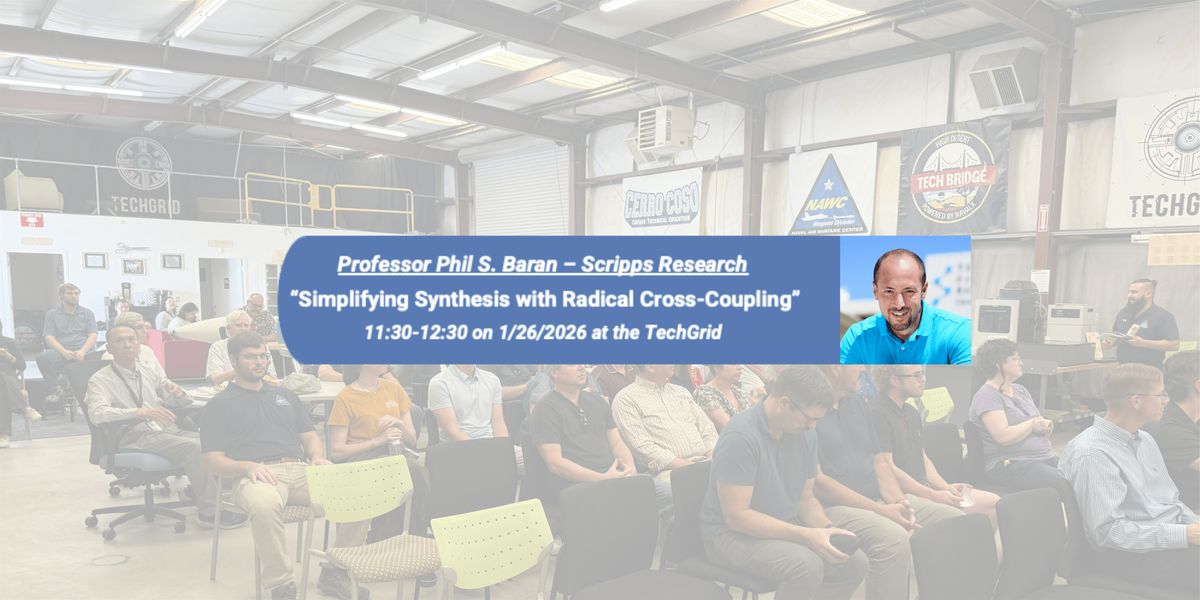 NTC: Distinguished Lecture Series presents Dr. Phil Baran