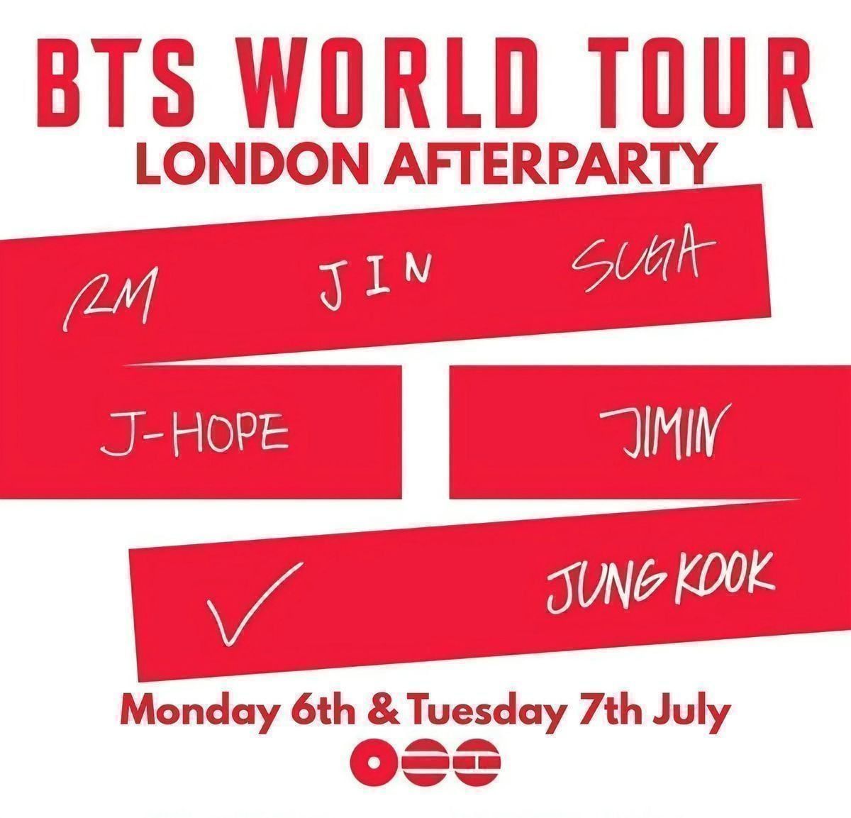 BTS LONDON TUESDAY AFTERPARTY: Summer KPop Club | KPop KHipHop EDM | Tickets from \u00a35 | 7\/7\/26
