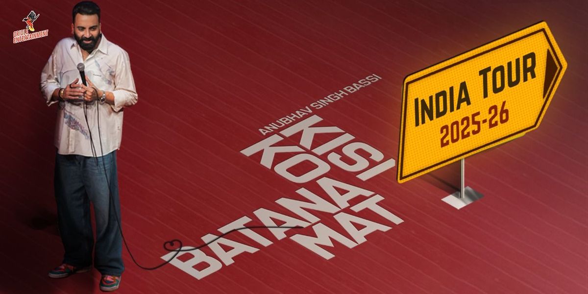 Anubhav Singh Bassi - Kisi Ko Batana Mat at Burton Cummings Theatre