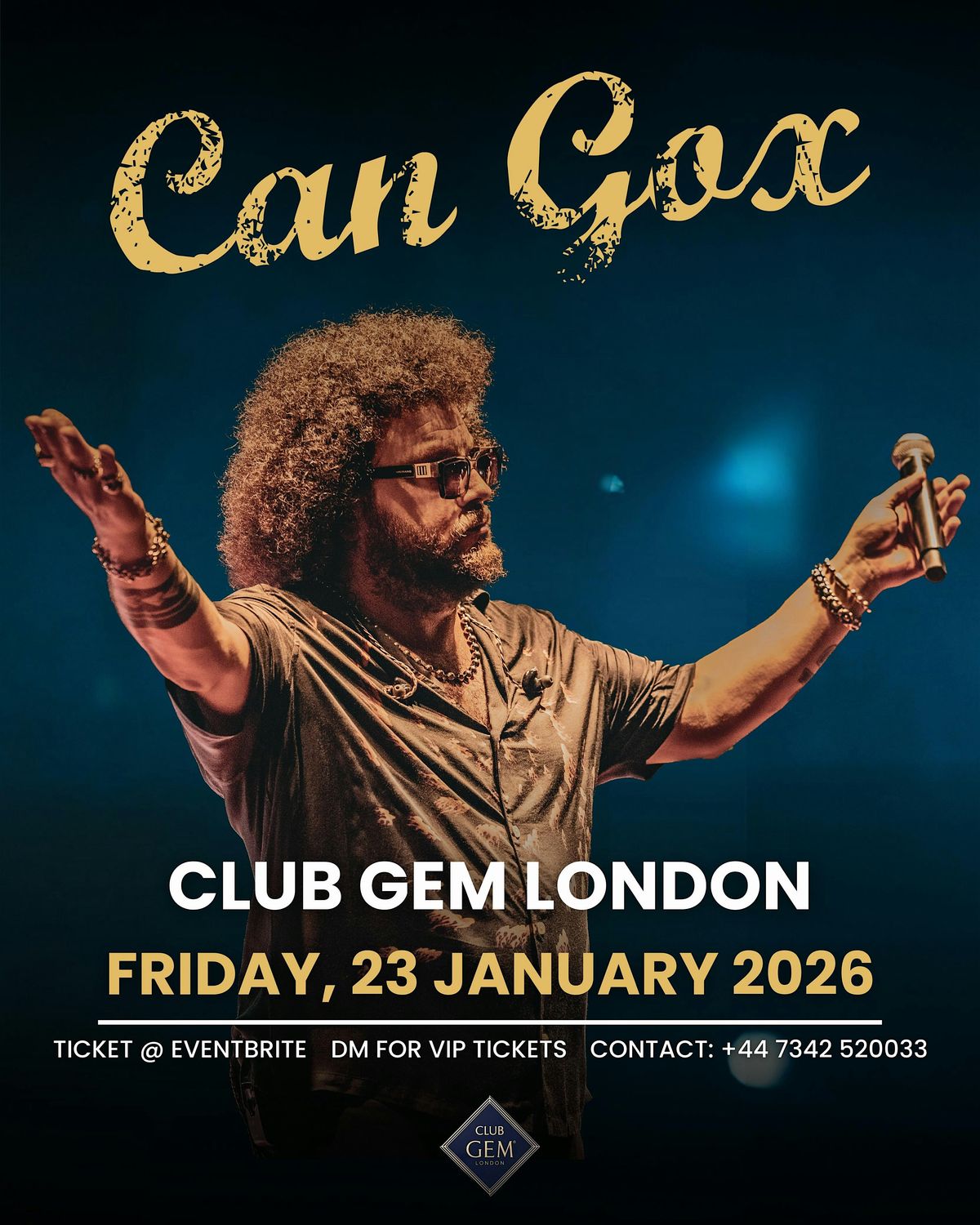 CAN GOX LONDRA KONSERI