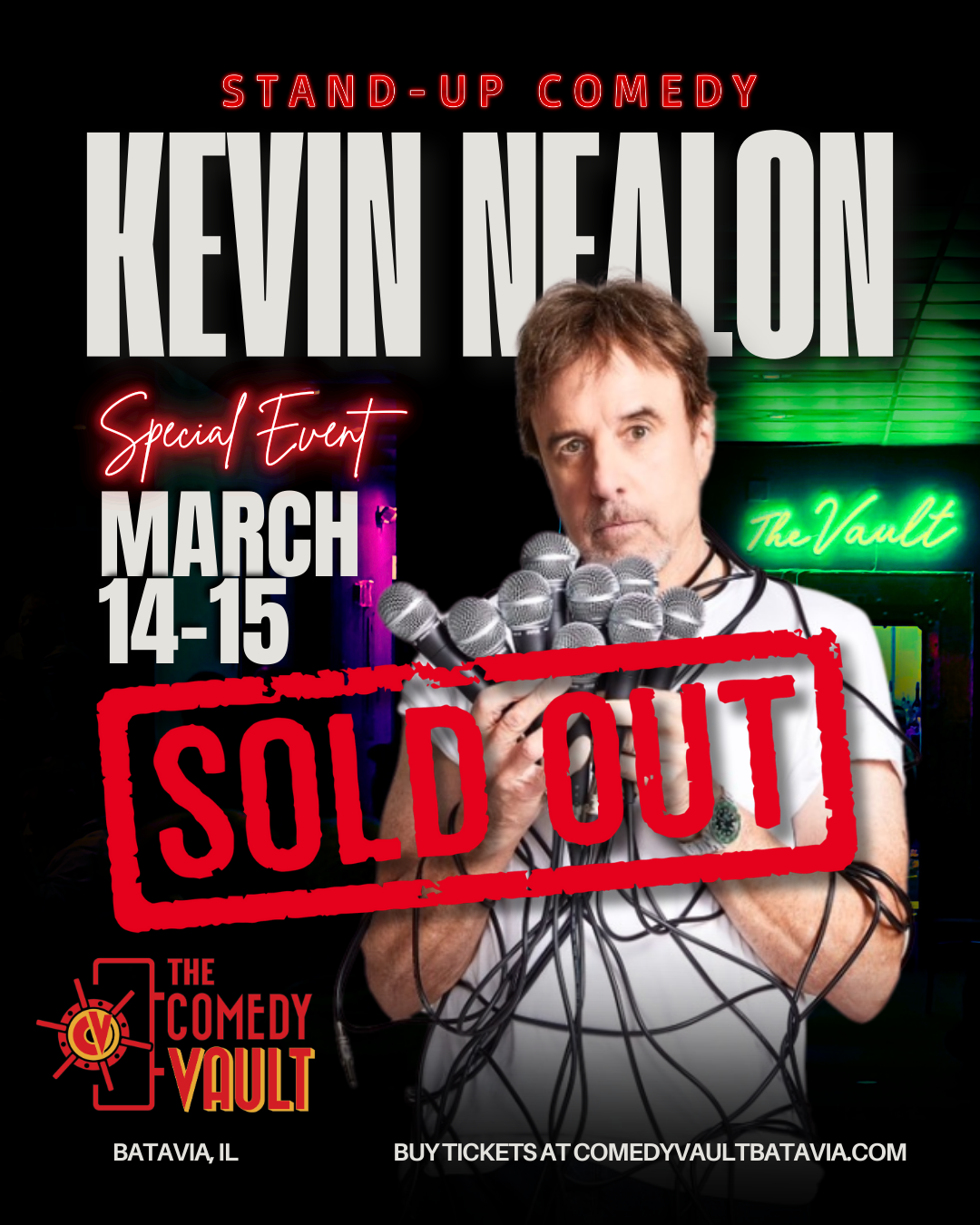 Kevin Nealon at The Comedy and Magic Club