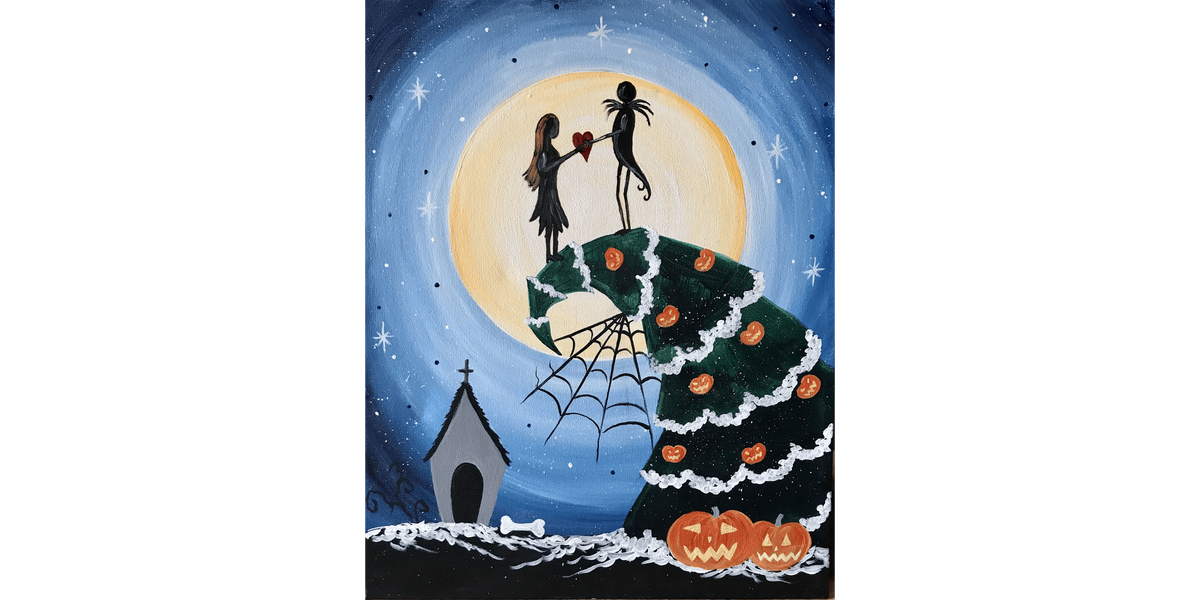 A Scary Christmas - Paint and Sip in Houston | Classpop!\u2122