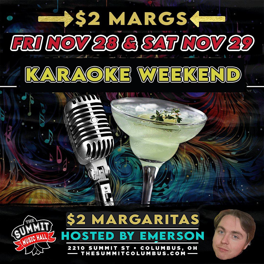 KARAOKE NIGHT (BLACK FRIDAY KARAOKE) - $2 MARGARITAS!