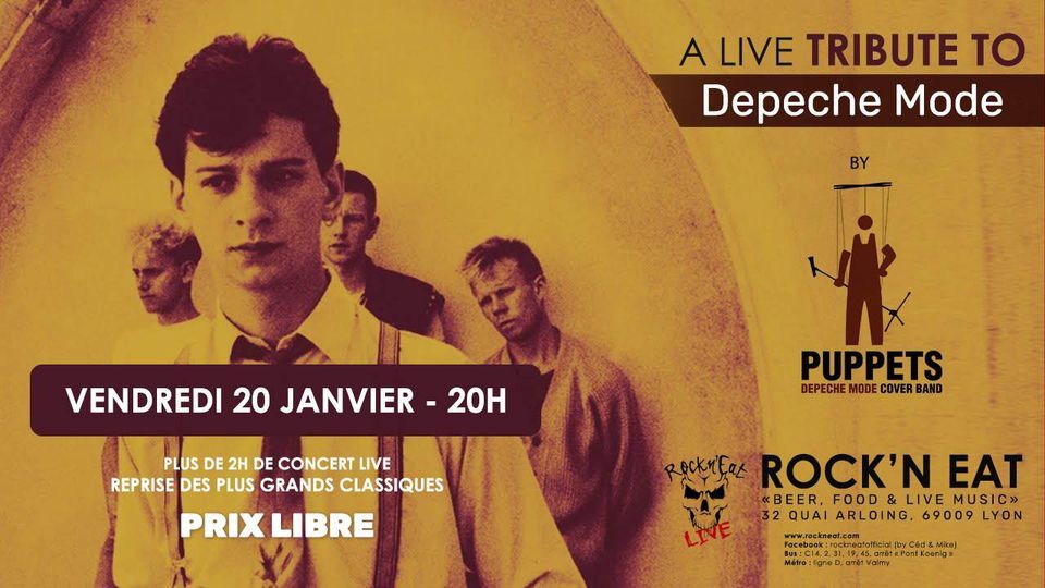 Puppets ( tribute Depeche Mode ) // Rock n eat ROCK N EAT official(by