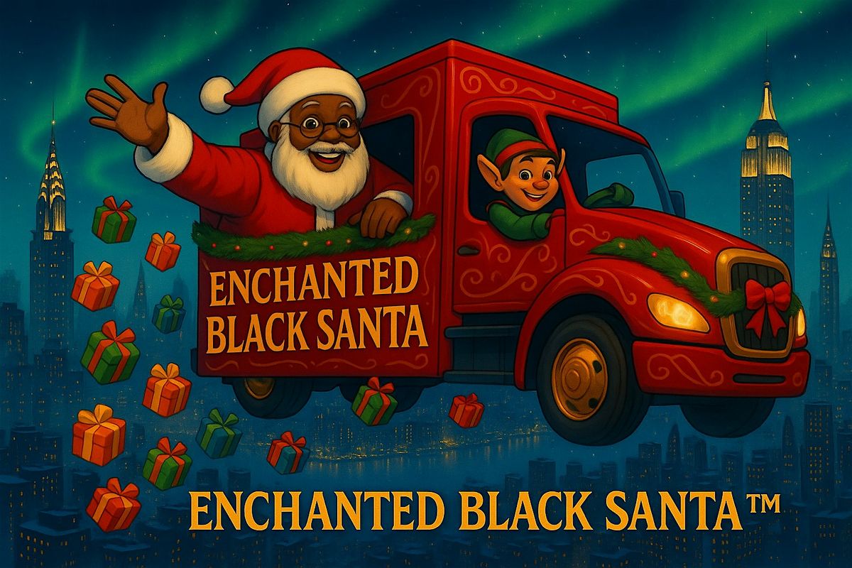 Enchanted Black Santa is coming to town!!