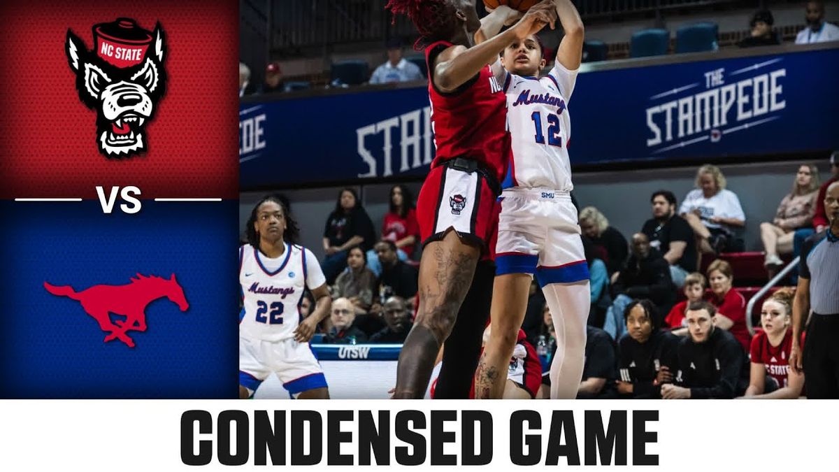 SMU Mustangs at NC State Wolfpack Womens Basketball