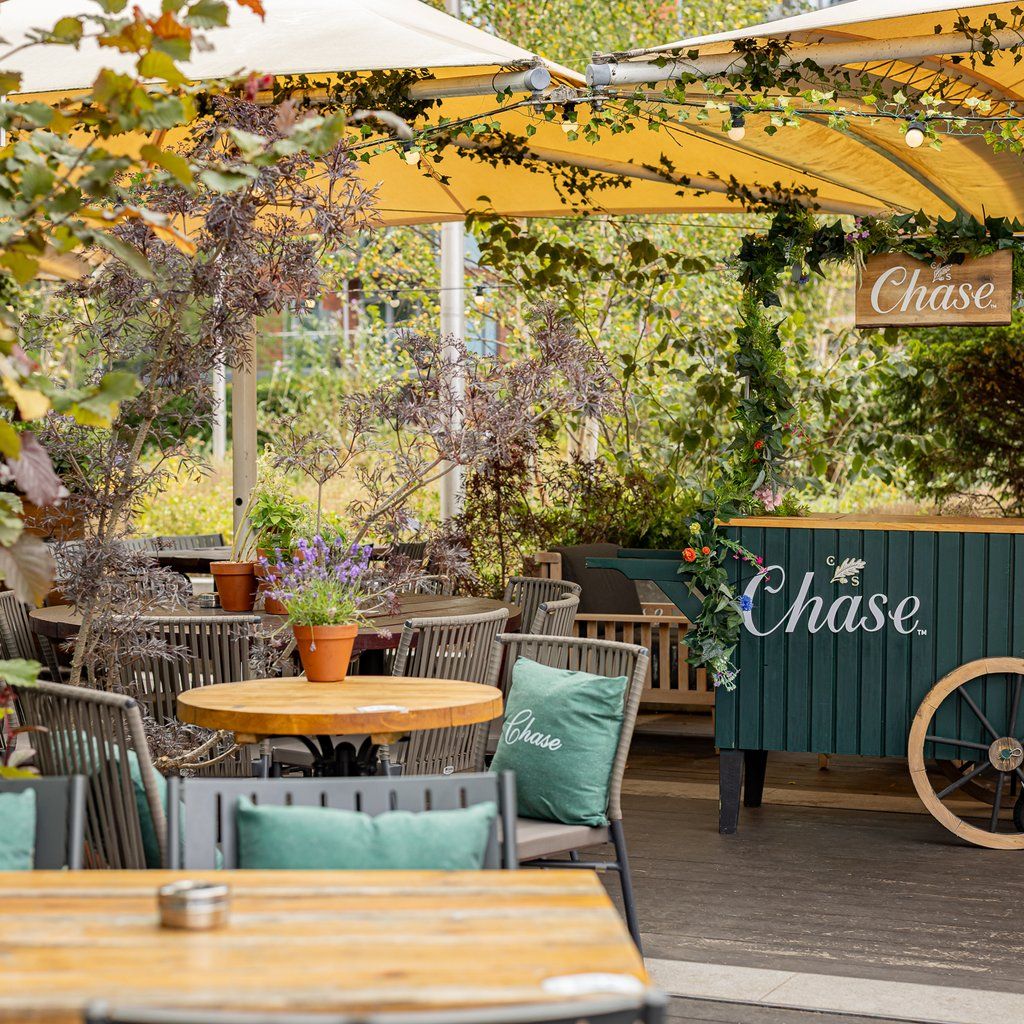 Chase Spirits transforms Battersea's The Waterfront Pub garden