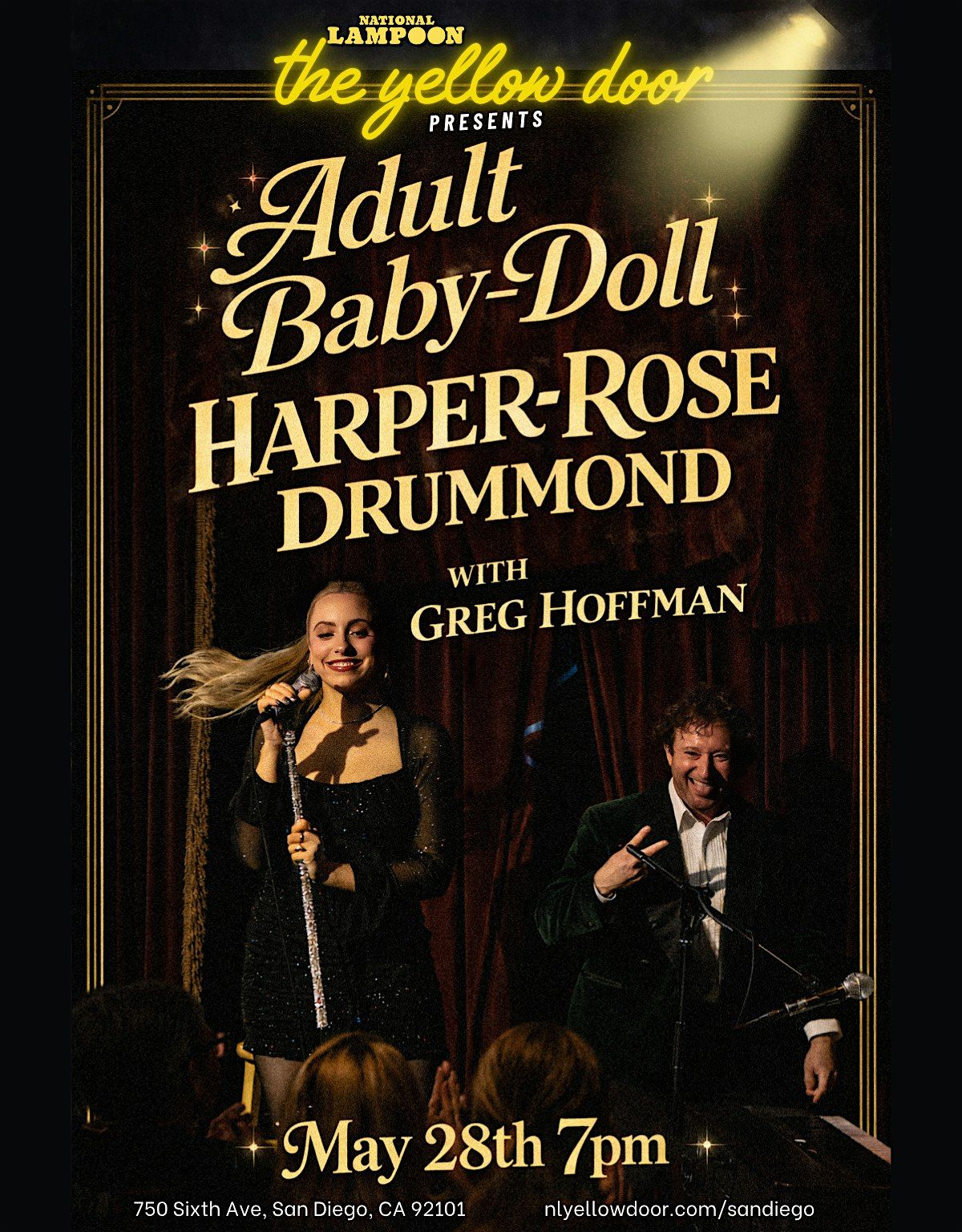 Harper-Rose Drummond Featuring Greg Hoffman: A Stand-Up Musical