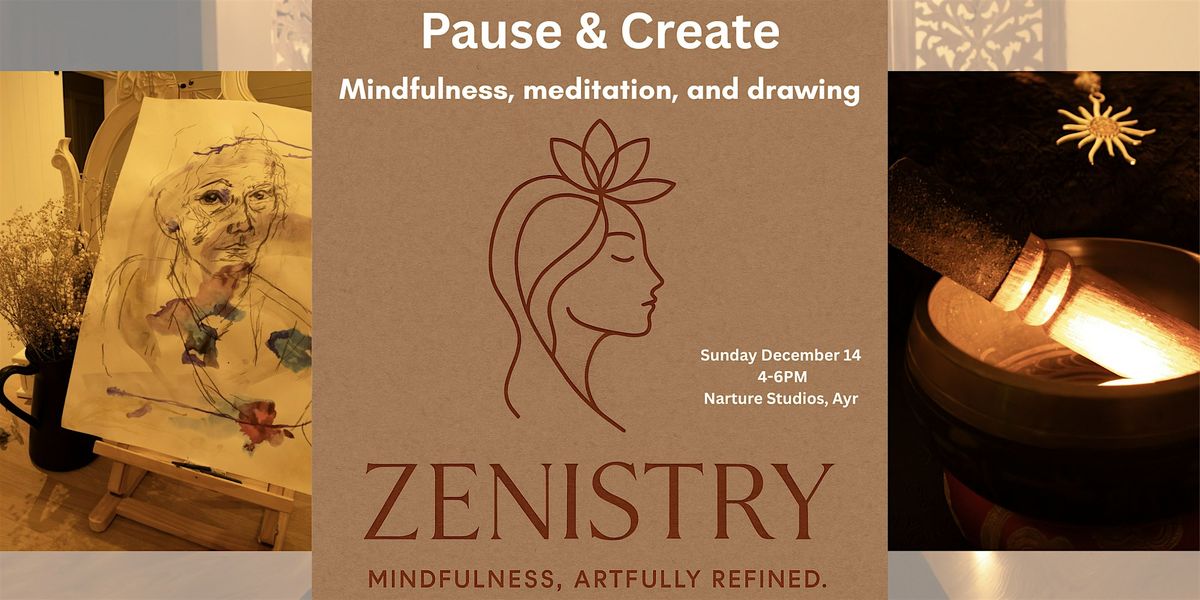 Pause & Create: Mindfulness, meditation, and drawing