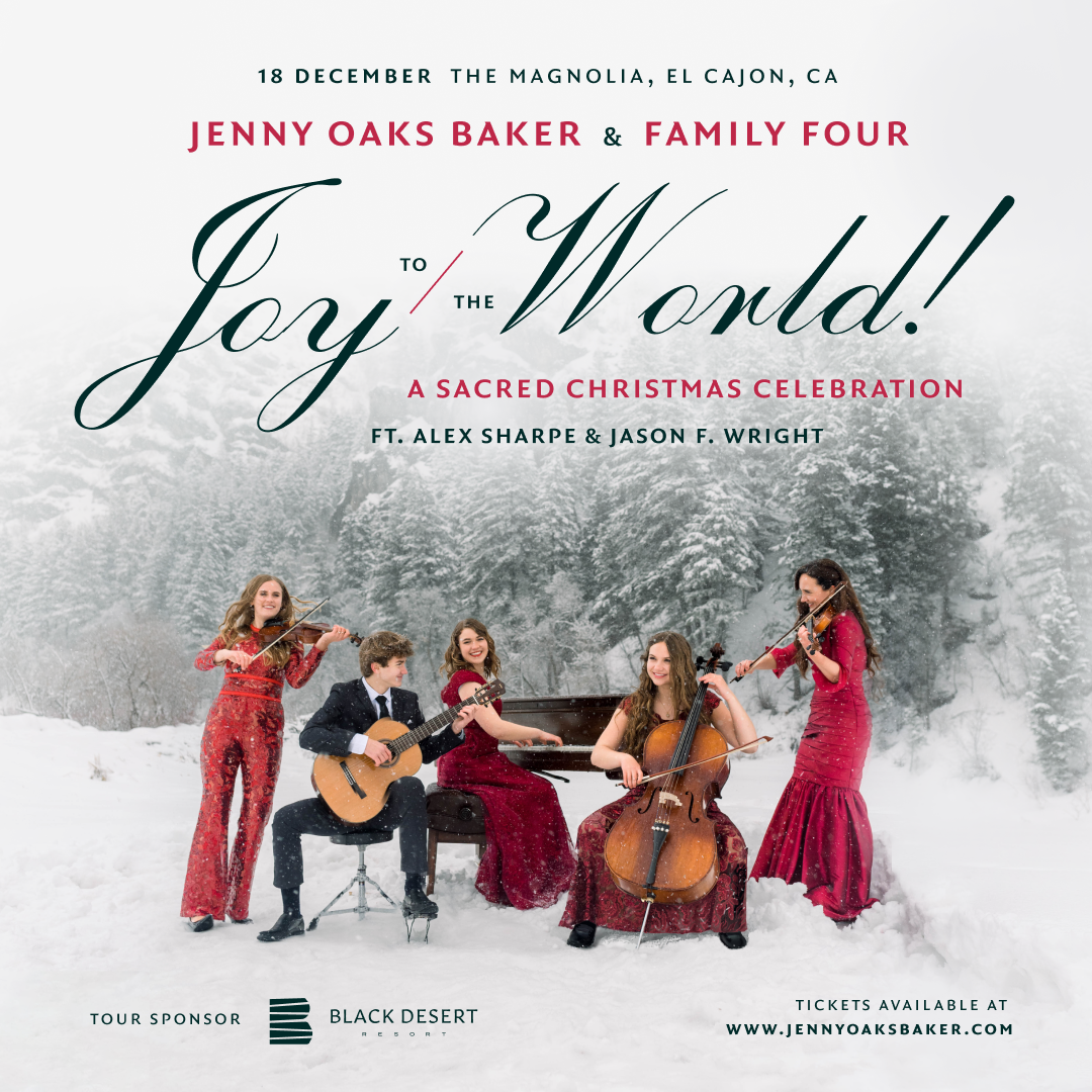 Jenny Oaks Baker and Family Four - Joy to the World at Stafford Centre