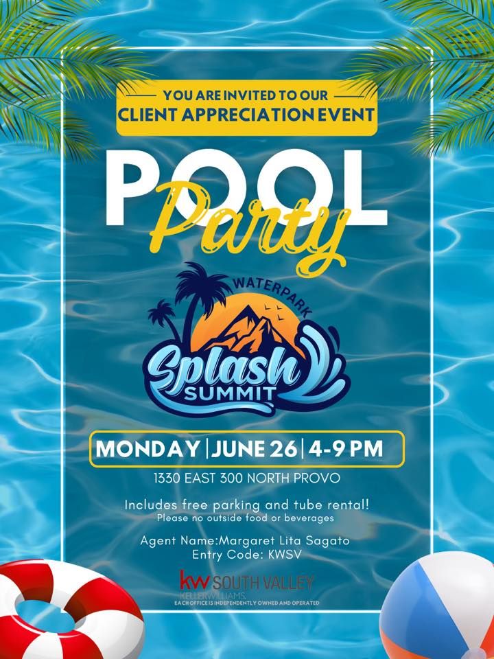 Client Appreciation Splash Summit Pool Party Splash Summit Waterpark