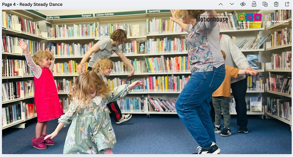 Ready Steady Dance at Whitnash Library