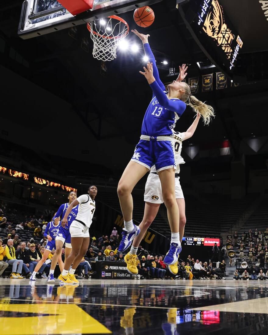 Missouri Tigers at Kentucky Wildcats Womens Basketball at Memorial Coliseum KY