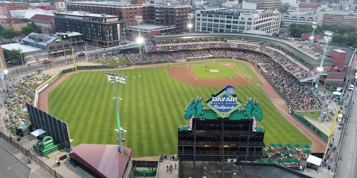 Parking Dayton Dragons at Peoria Chiefs