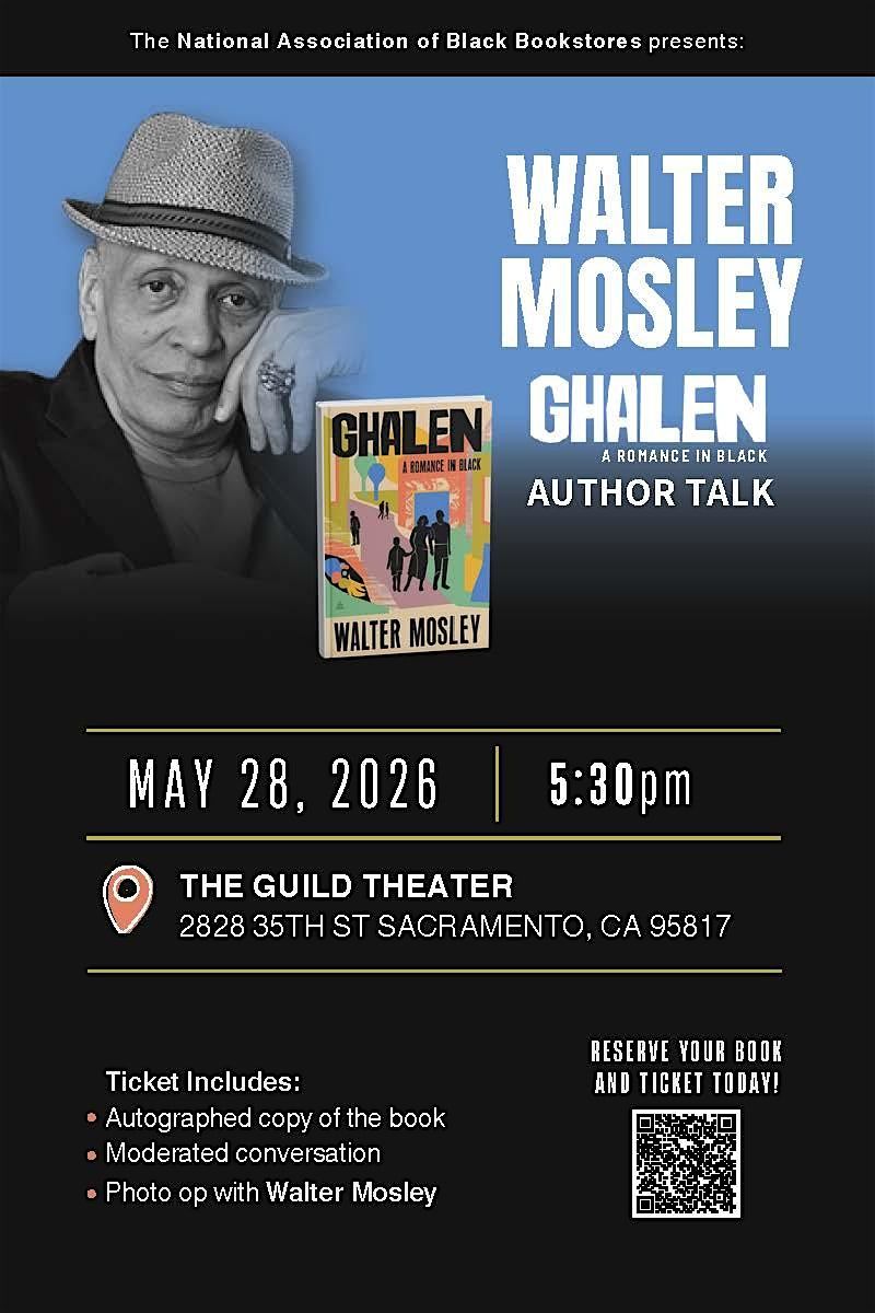 Walter Mosley Author Talk in Sacramento