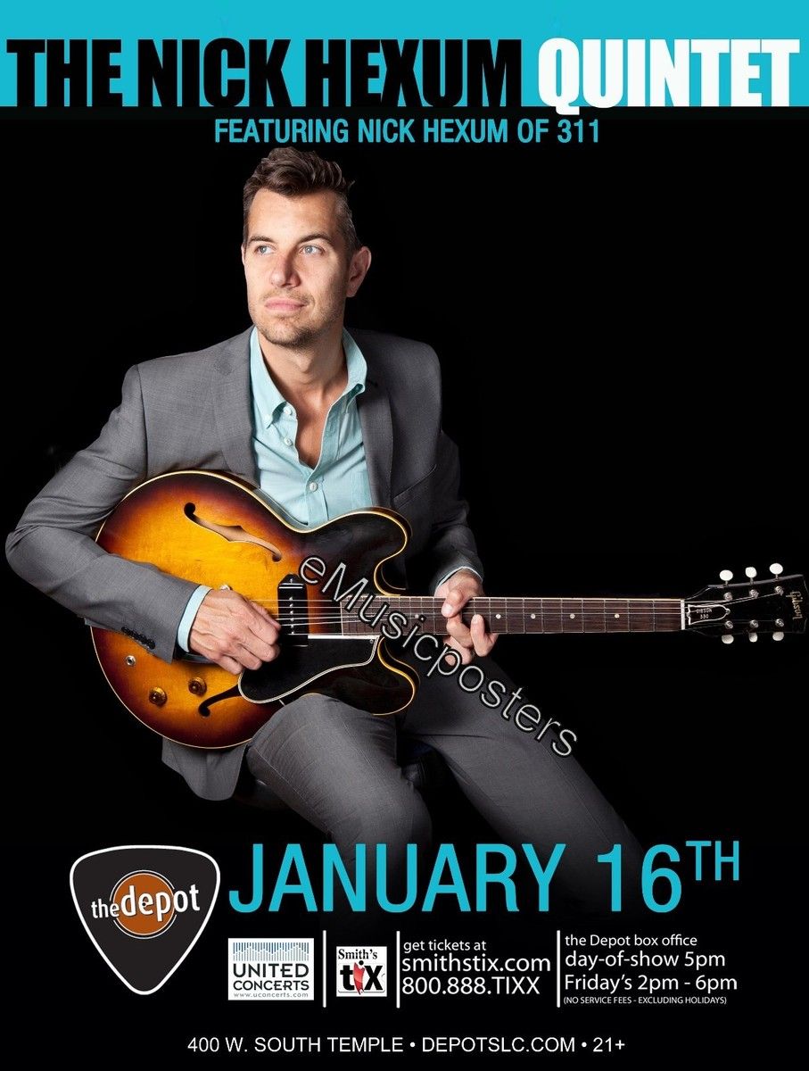 The Nick Hexum Quintet at Music Farm Charleston