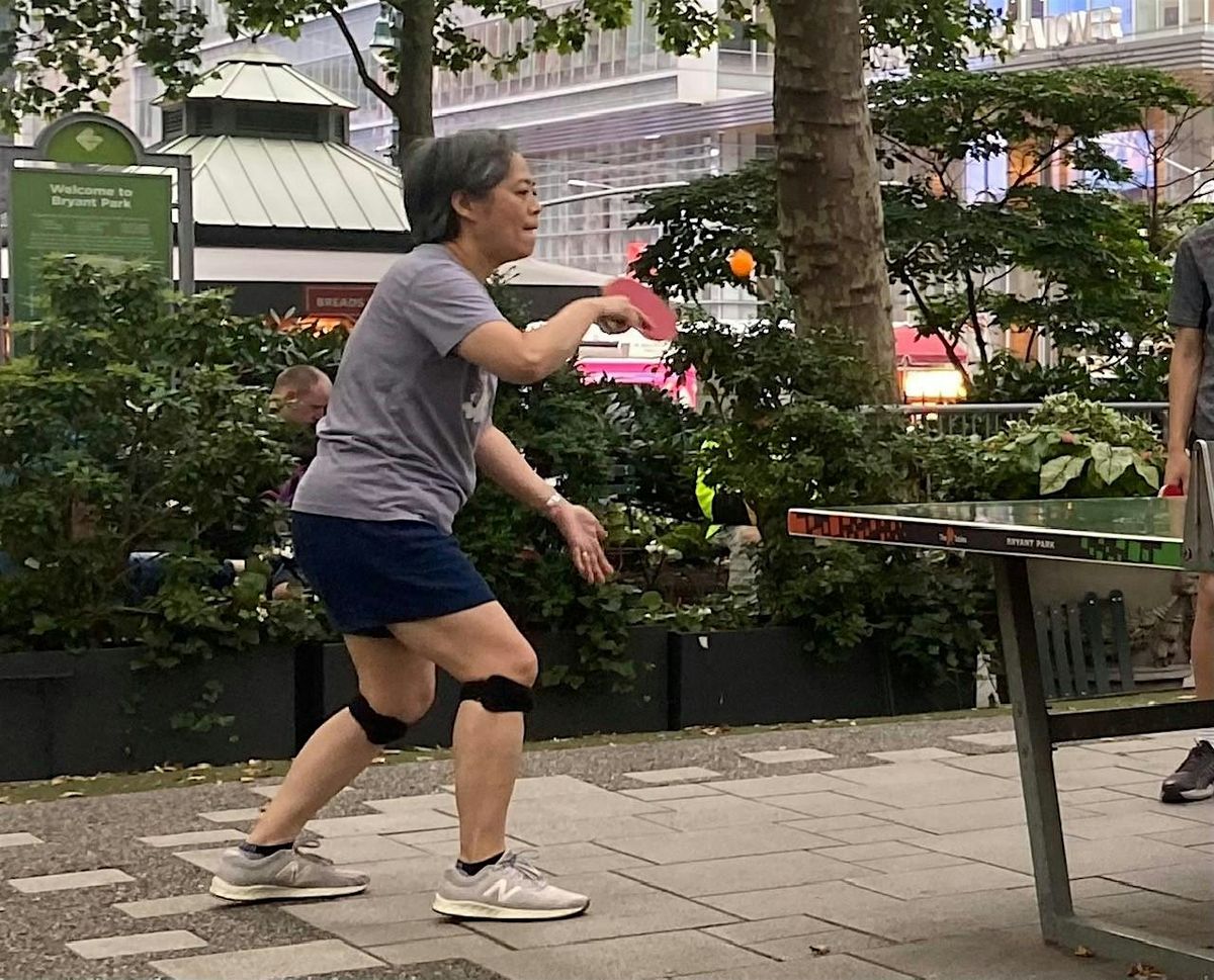 Open Singles Ping Pong Tournament