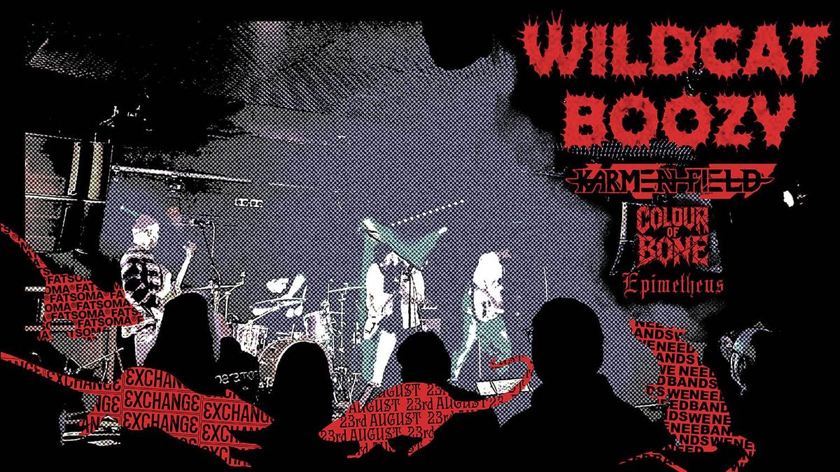 WE NEED BANDS | Wildcat Boozy + Karmen Field + Colour Of Bone + Epimetheus